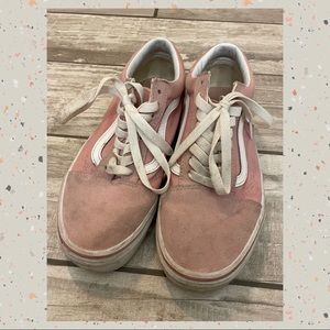 Pink Vans size 8 (Women’s)
